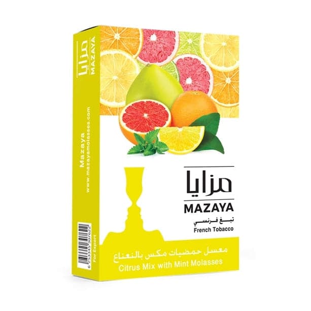 Tobacco Mazaya Citrus Mix with Mint    