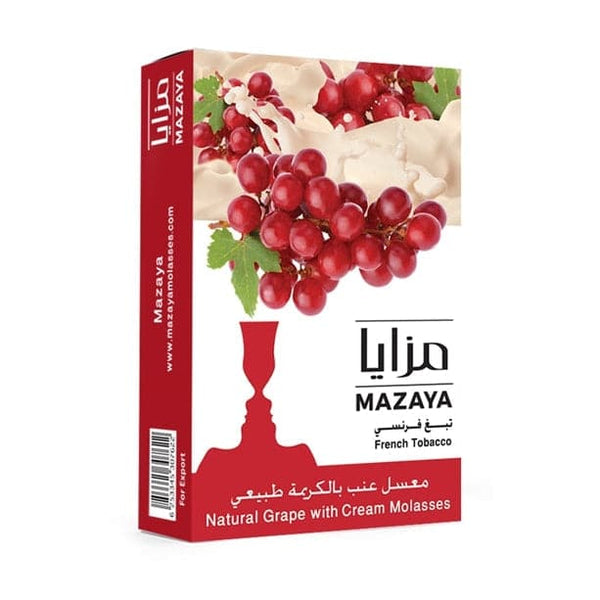 Tobacco Mazaya Grape with Cream    