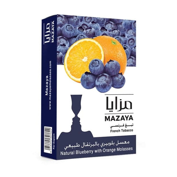 Tobacco Mazaya Blueberry with Orange    