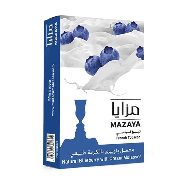 Tobacco Mazaya Blueberry with Cream    
