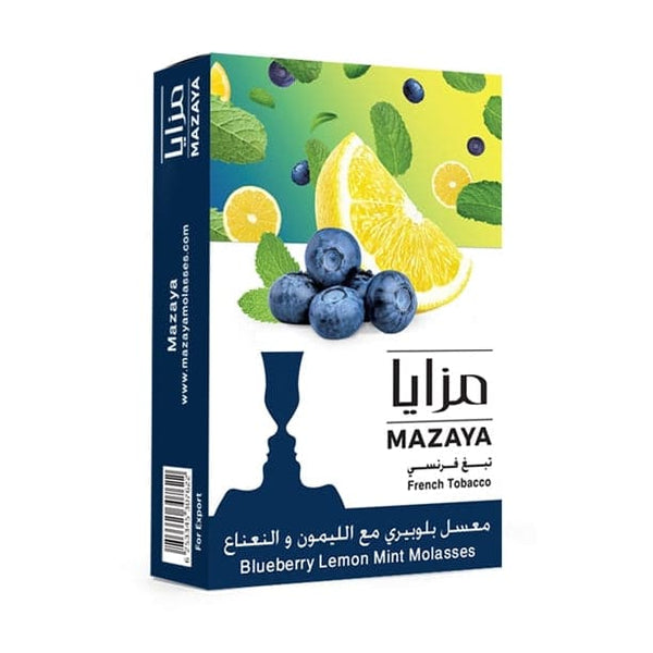 Tobacco Mazaya Blueberry Lemon Mint    