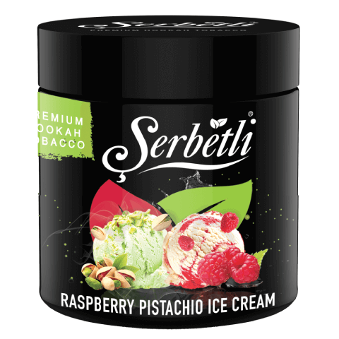 Tobacco Serbetli Raspberry Pistachio Ice Cream    