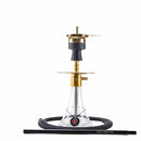 hookah Amy Alu Cone Mini Hookah (125.03)  Gold-Clear  
