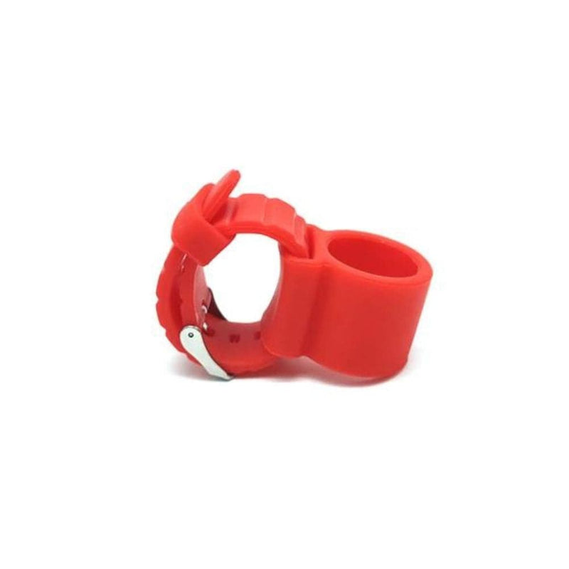 hookah acc Watch Style Silicone Hookah Hose Holder  Red  