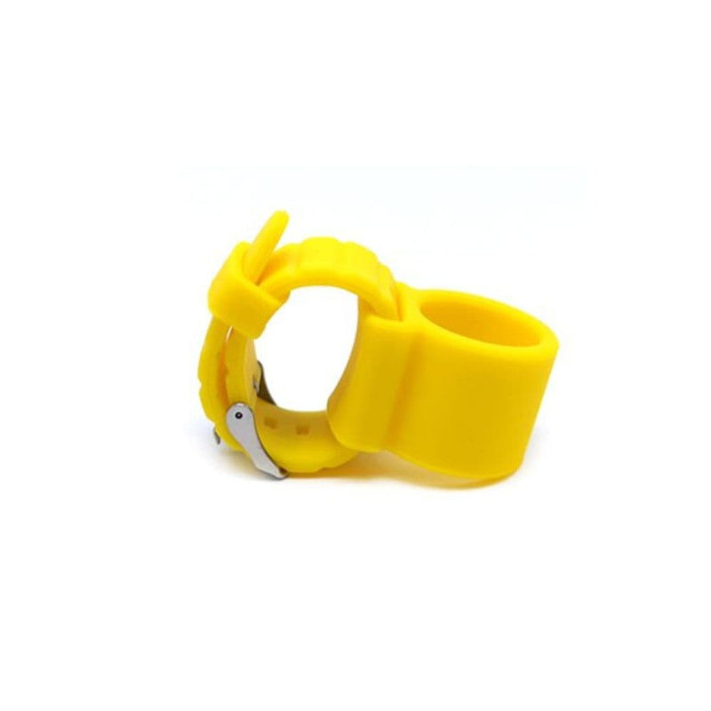 hookah acc Watch Style Silicone Hookah Hose Holder  Yellow  