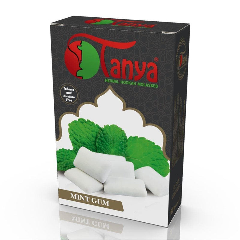 Herbal Shisha Tanya Herbal Shisha  50g Mint Gum 