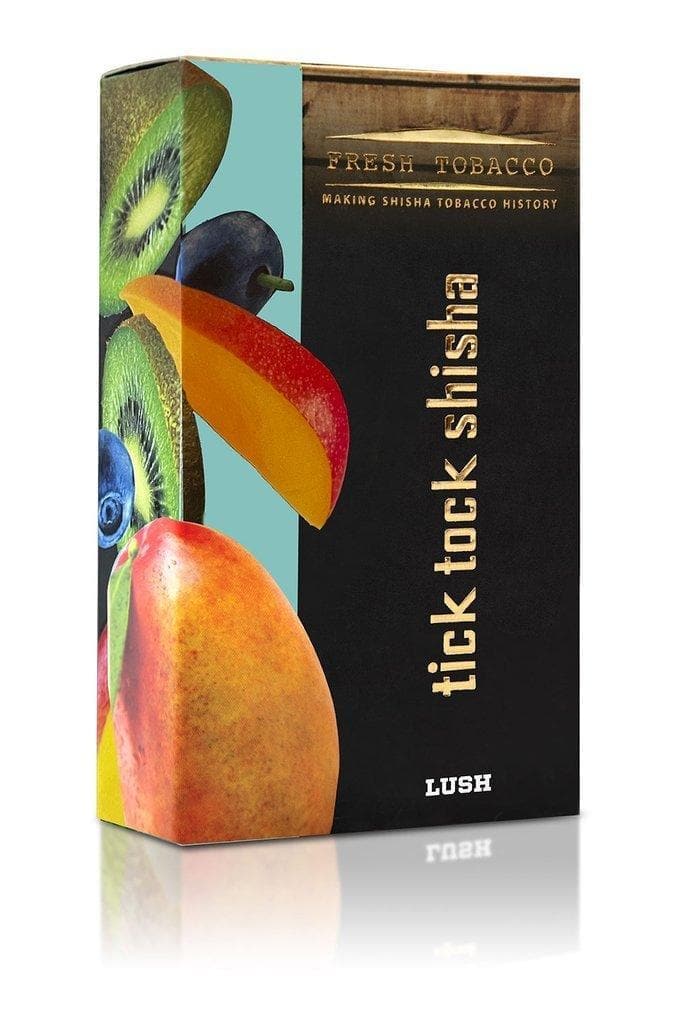 Tobacco Tick Tock Shisha  Lush (Kiwi Mango Blueberry) 100g 