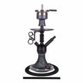 hookah Amy Antique Berry Mini Hookah (072.03)  Black-Black Base  