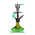 hookah Amy Antique Berry Mini Hookah (072.03)  Black-Green Base  