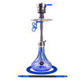 hookah Amy Xpress Fame S Hookah  Steel-Blue Base  