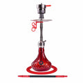 hookah Amy Xpress Fame S Hookah  Steel-Red Base  