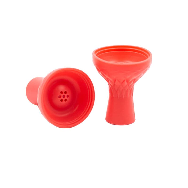 Bowl Classic Silicone Hookah Bowl  Red  