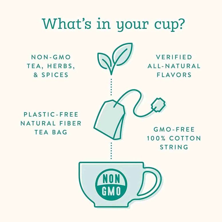 Tea Stash Herbal and Decaf Tea Bags Sampler - Caffeine Free - 50 Ct, 25 Flavors    